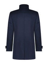 A fish named fred funnel neck coat  includes UK postage £219