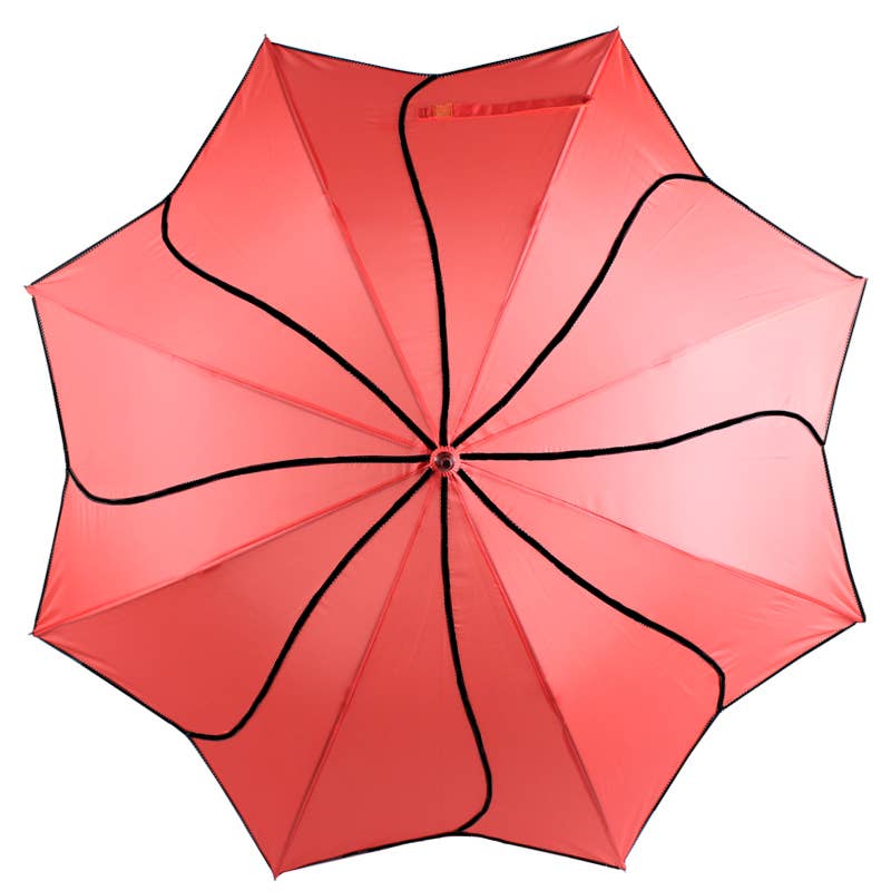 Soakes coral walking stick umbrella uk postage included