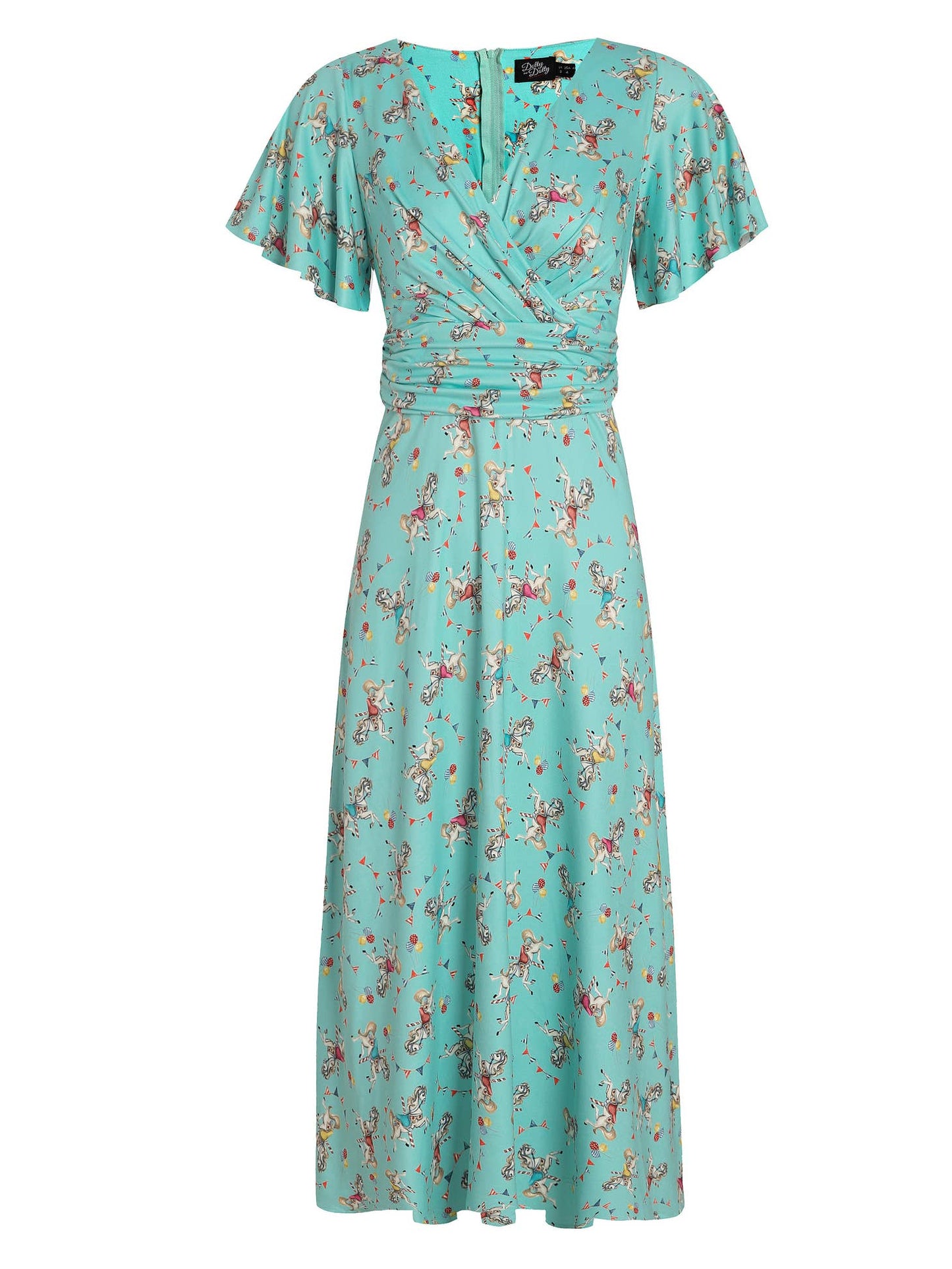 dolly and dotty turquoise carousel uk 10 to 18 £64.95