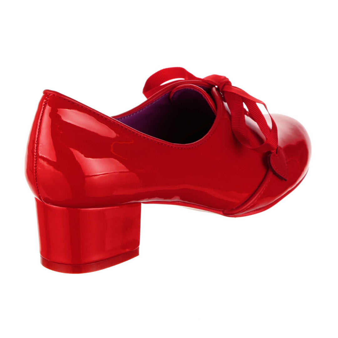 Irregular choice bed of roses dear dolly red £85 now £55 please note these are a narrow fitting sale