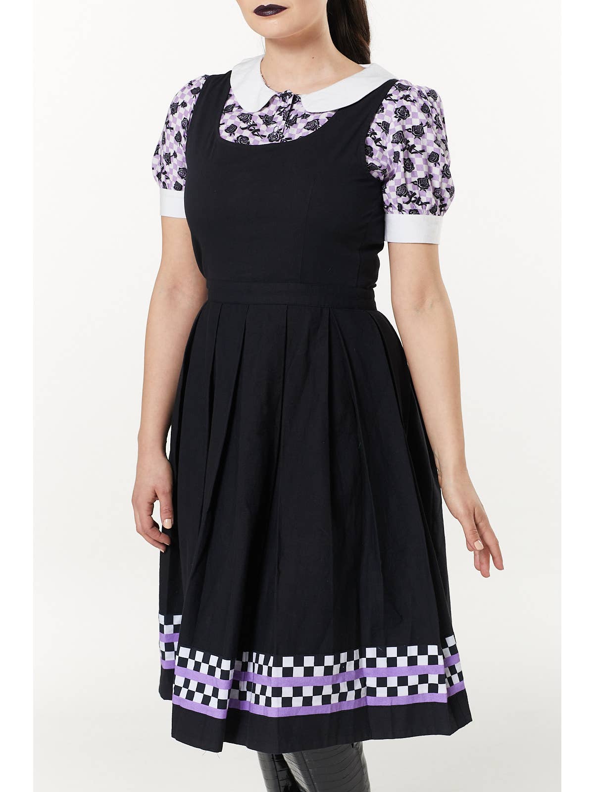 Timeless london halloween check pinafore was £60 now £30 sale size 12