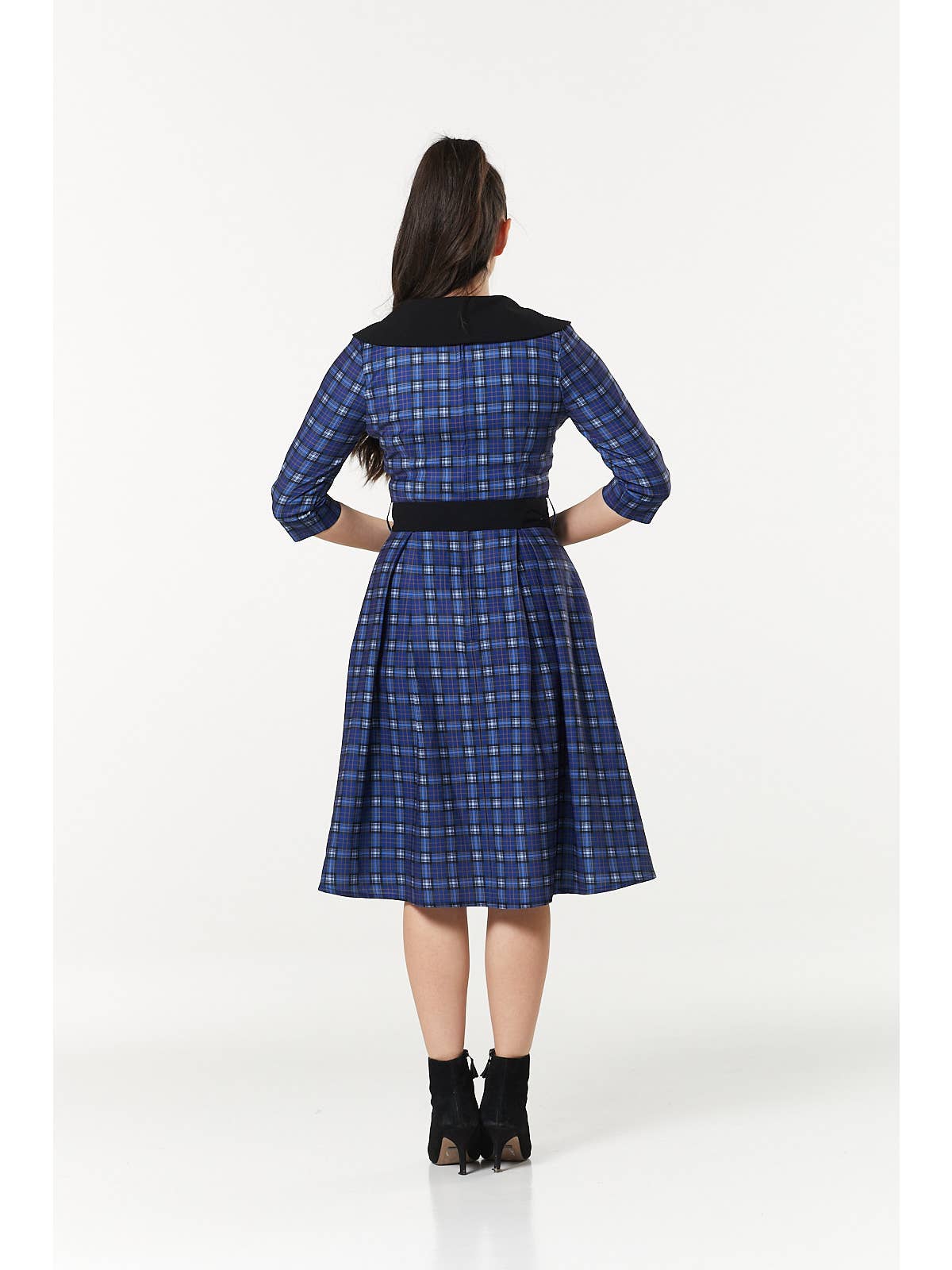 Timeless london raakel blue check was £70 now £39.99 sale uk 16
