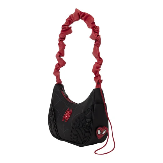 Loungefly Spider-Man Spider Web Crossbody Bag
