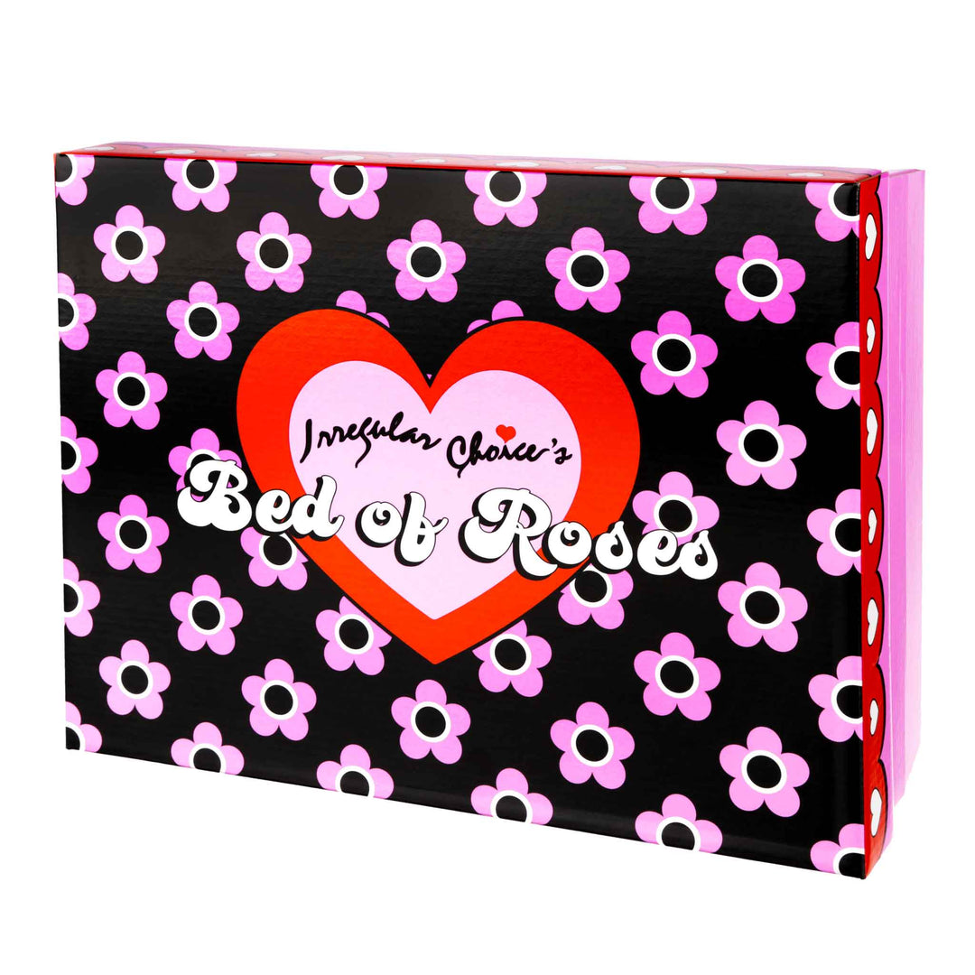 Irregular choice bed of roses bossa nova black £95 sale free uk postage reduced further £44.99