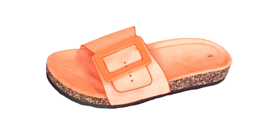 Dr Keller Brenda orange sliders £14.99