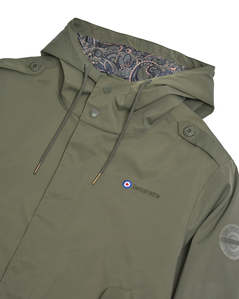 Lambretta gents discounted waterproof parka 2024 £110 now £50 sale