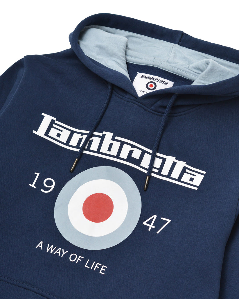 Lambretta gents navy hoodie £45