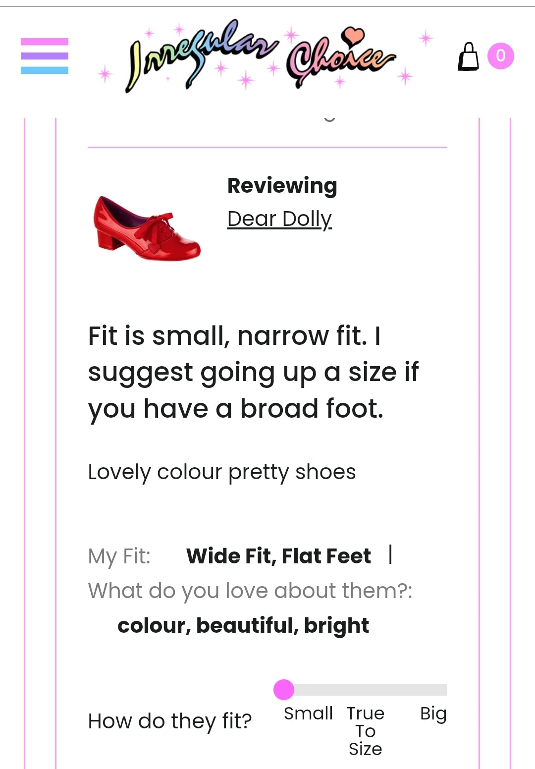 Irregular choice bed of roses dear dolly red £85 now £55 please note these are a narrow fitting sale