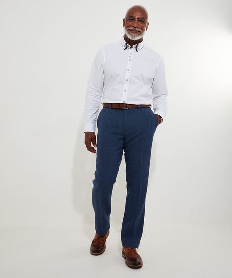 Joe browns gents discounted herringbone trouser new in £65 now £30 sale