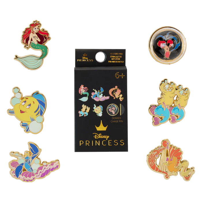Loungefly 2025 life is bubbles little Mermaid mystery pin badge free uk postage £7.99