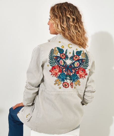 Joe browns ladies 2024 collection lay la's embroidered boutique jacket free postage £95.99