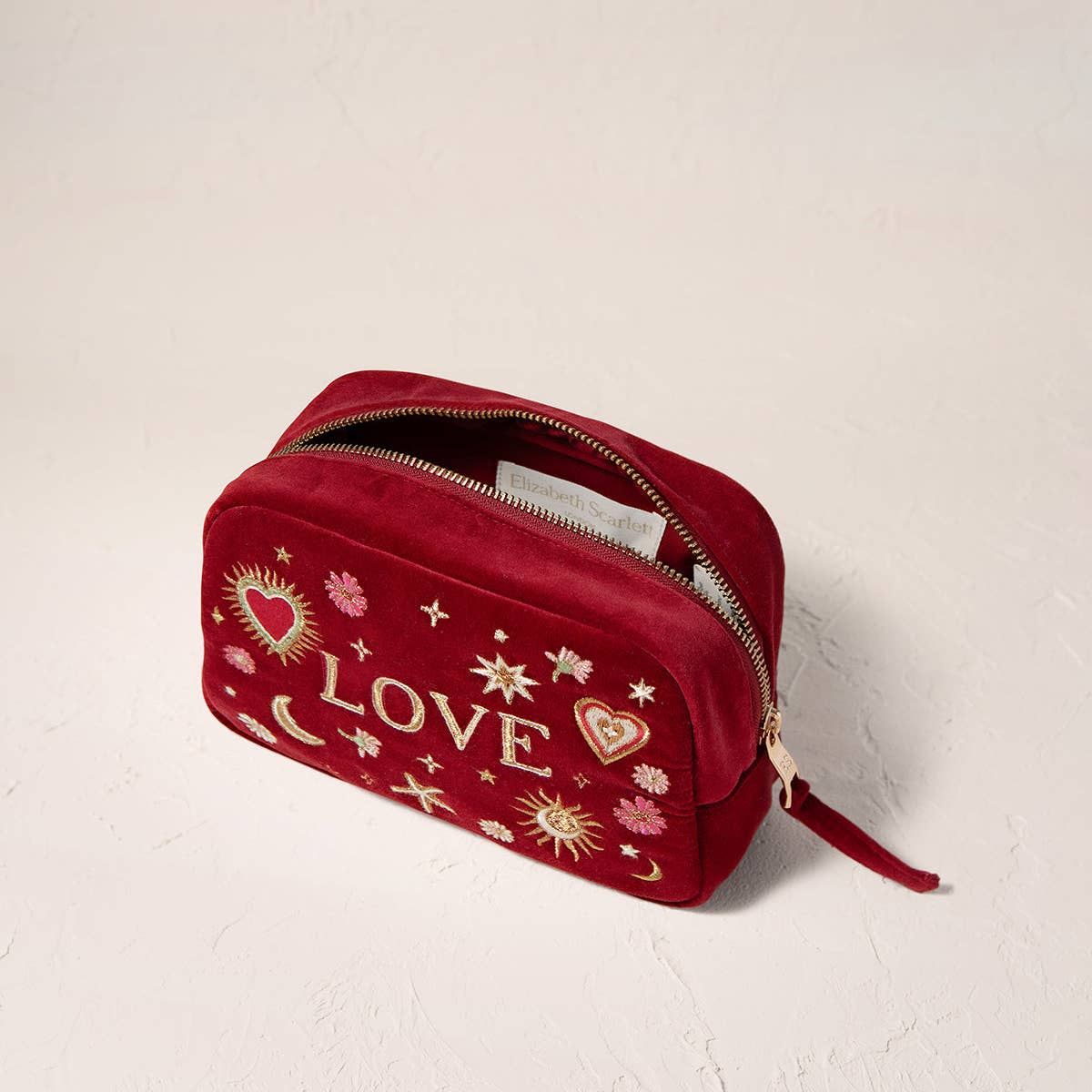 Elizabeth Scarlett love charm makeup bag uk postage included sale £24.99