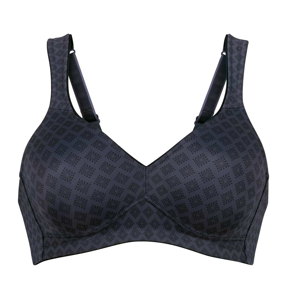 Anita bra twin Art non wired bra shadow blue RRP £62 not mastectomy shadow blue