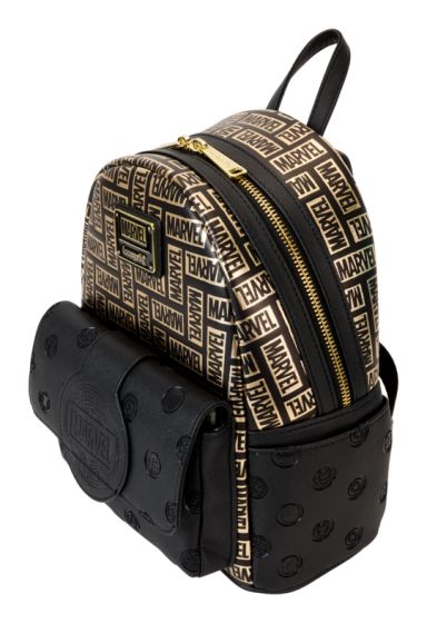 Loungefly 2025 marvel logo mini backpack
