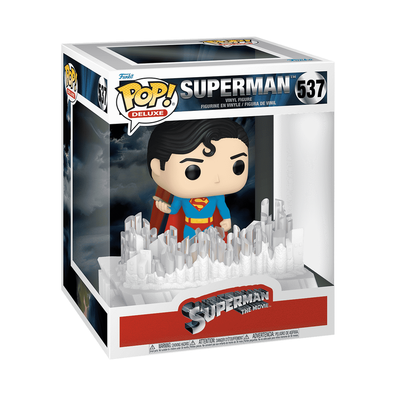 Funko Pop Deluxe Superman with Crystal (Fortress of Solitude) (1978)