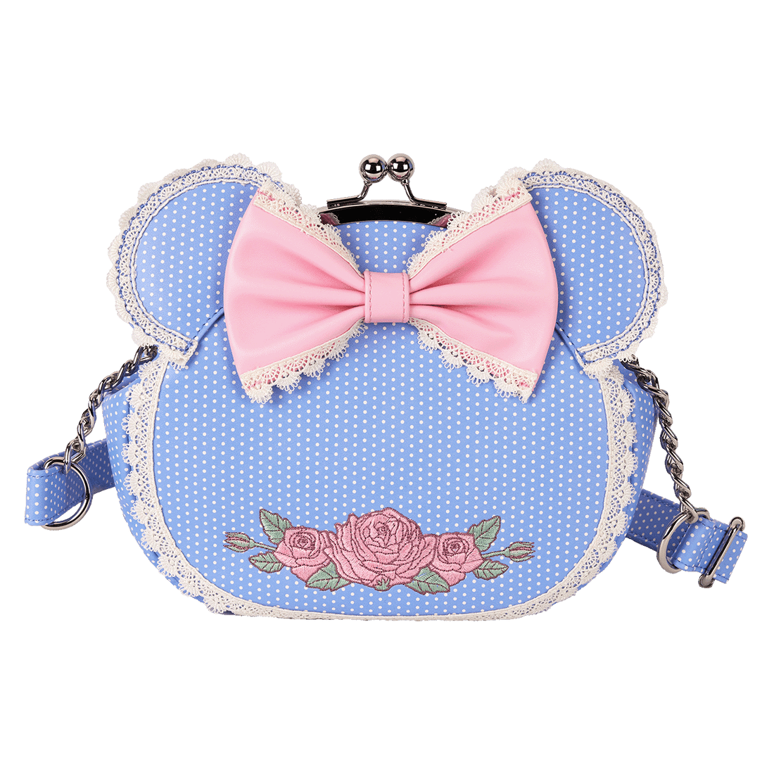 Loungefly sale 2025 minnie floral kiss lock was £70 now £45