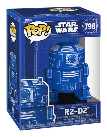 Funko Pop! Vinyl - Star Wars - Blueprint R2-D2