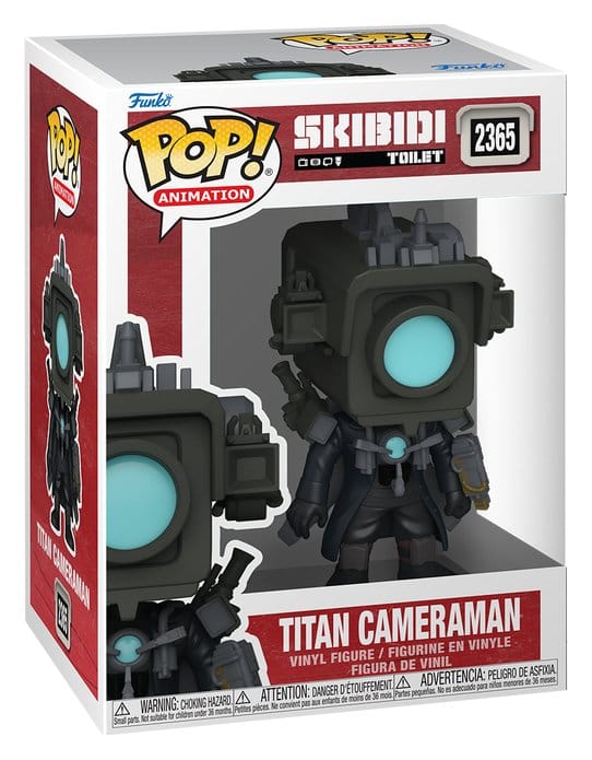 Skibidi Toilet POP! Rocks Vinyl Figure Titan Cameraman 9 cm £13.99 plus postage