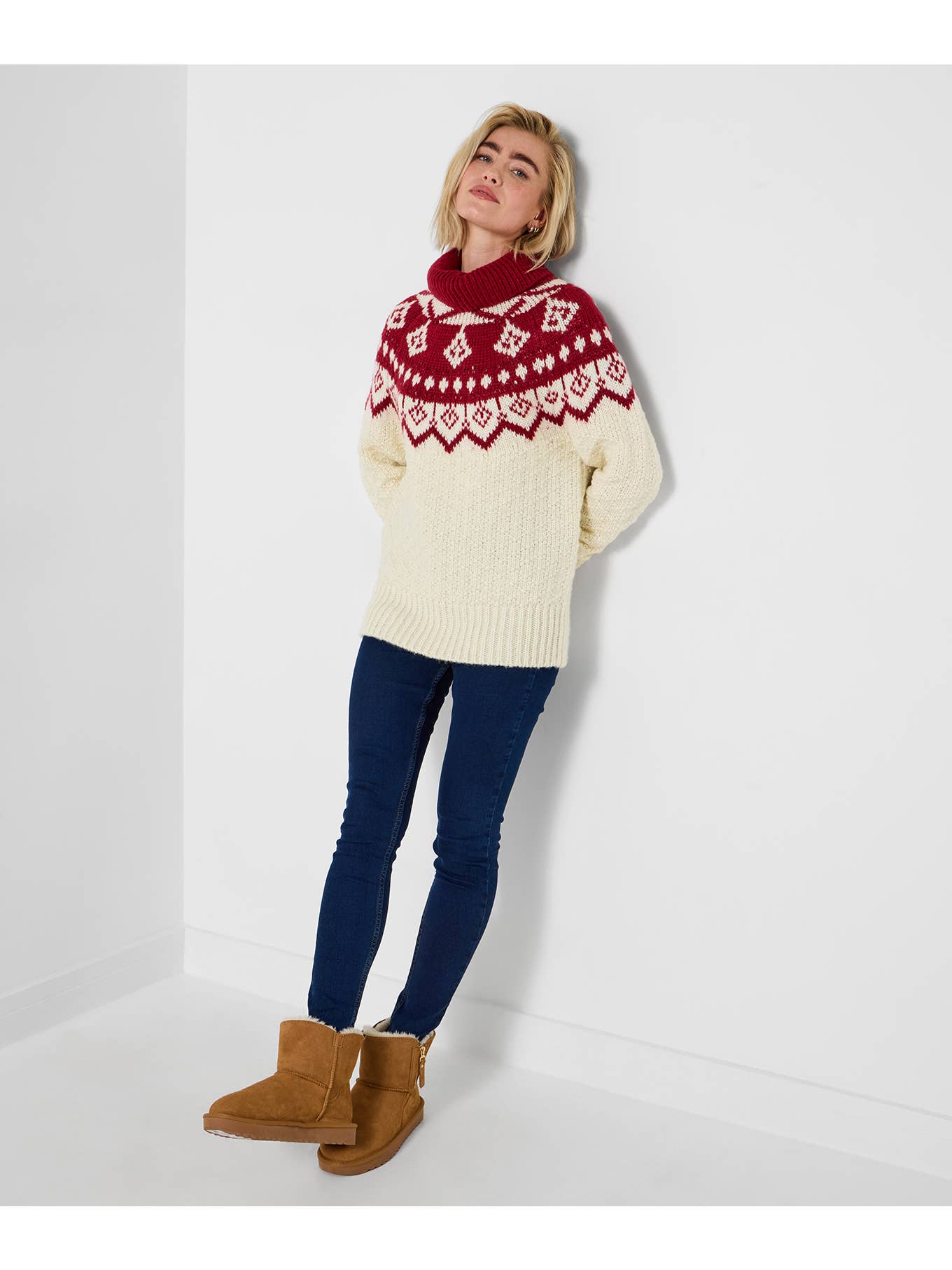 Joe browns 2025 Robyn Cosy Roll Neck Jumper in stock £55