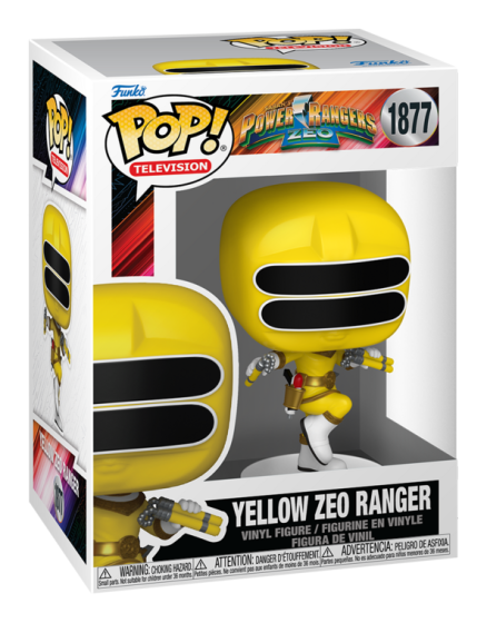 Pop! Vinyl - Power Rangers Z - Zeo Ranger Yellow