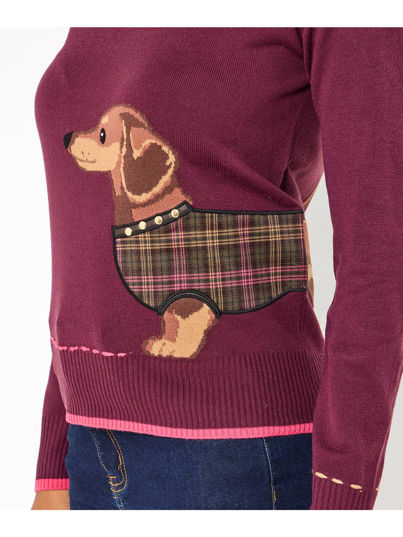 Joe browns Winter 2025 Cecil the sausage dog jumper £50 plus postage