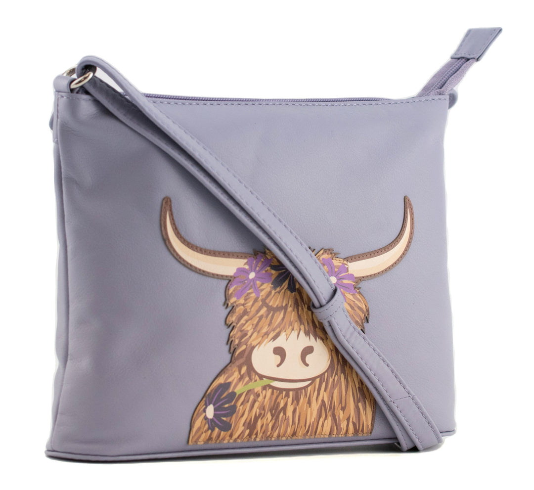 Mala Bella lavender cross body