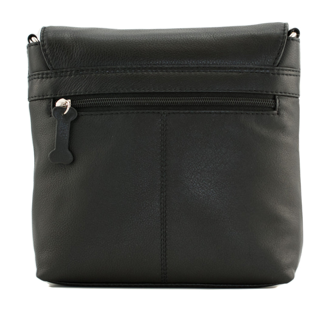 Mala Coco's Hat Crossbody Bag With Flap Black