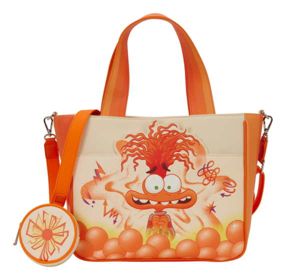 Loungefly 2026 - Inside Out 2 Anxiety Tote Bag in stock