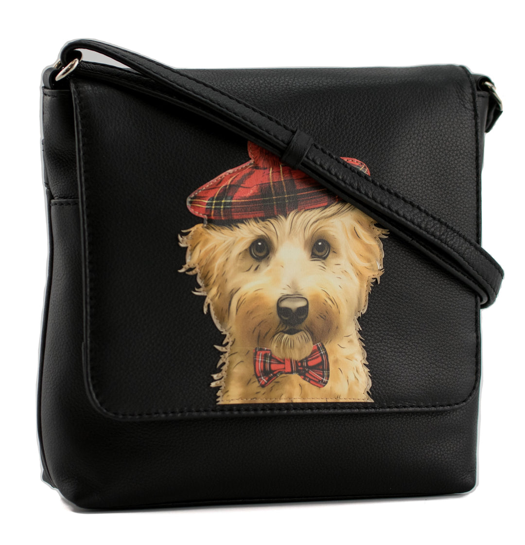 Mala Coco's Hat Crossbody Bag With Flap Black