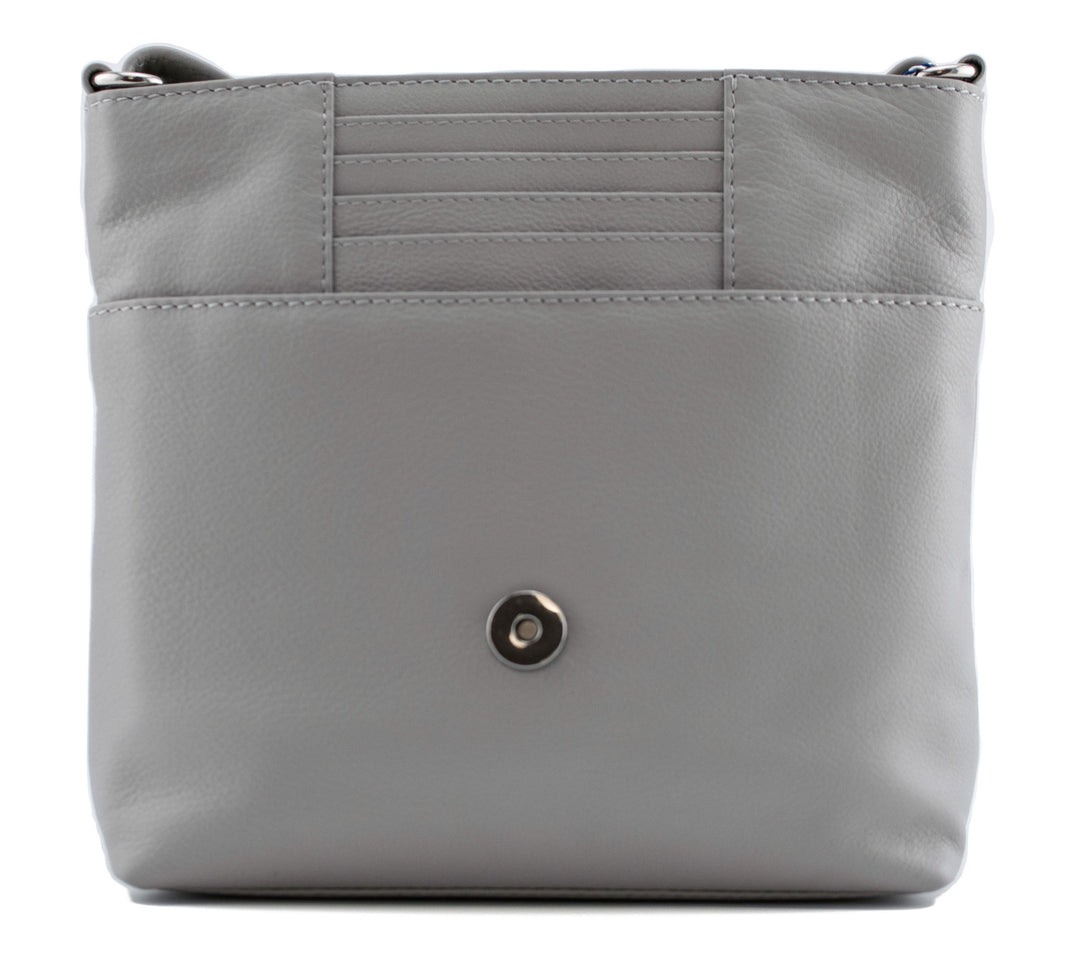 Mala Coco's Hat Crossbody Bag With Flap Grey