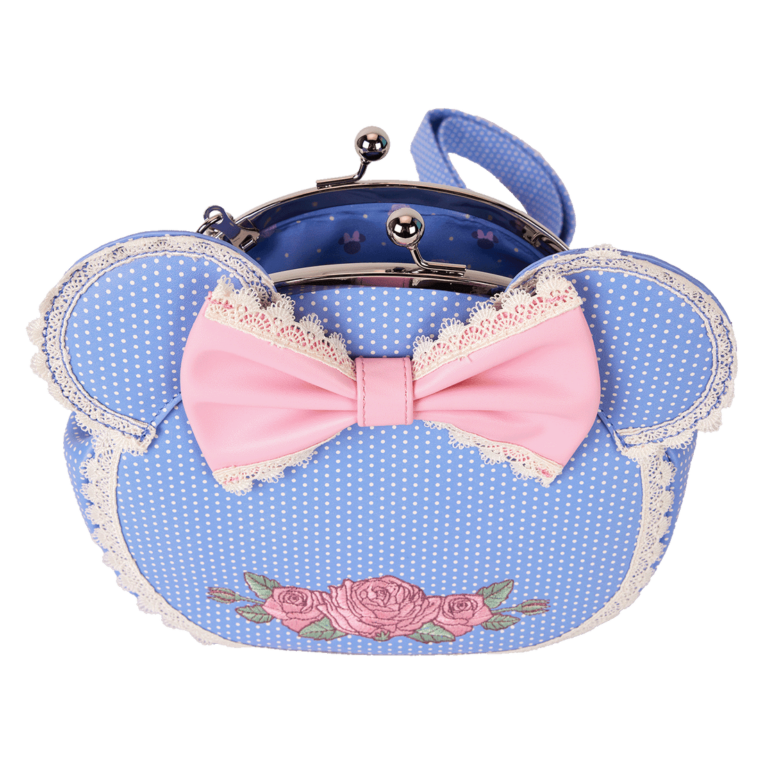 Loungefly sale 2025 minnie floral kiss lock was £70 now £45