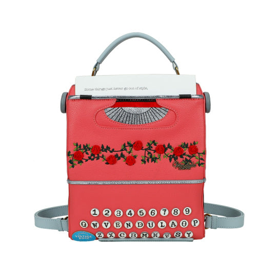 Vendula london 2025 vintage rose typewriter bag