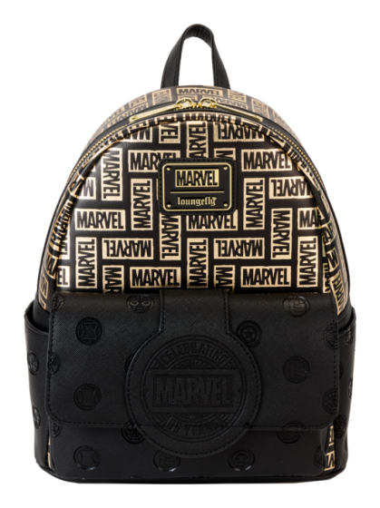 Loungefly 2025 marvel logo mini backpack
