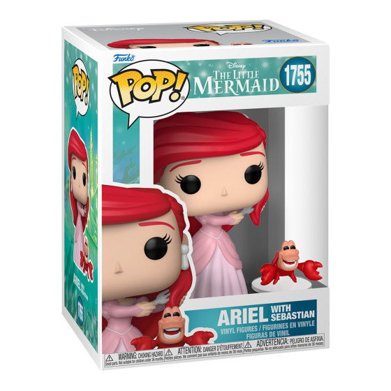 Pop! Vinyl - The Little Mermaid - Ariel with Sebastian