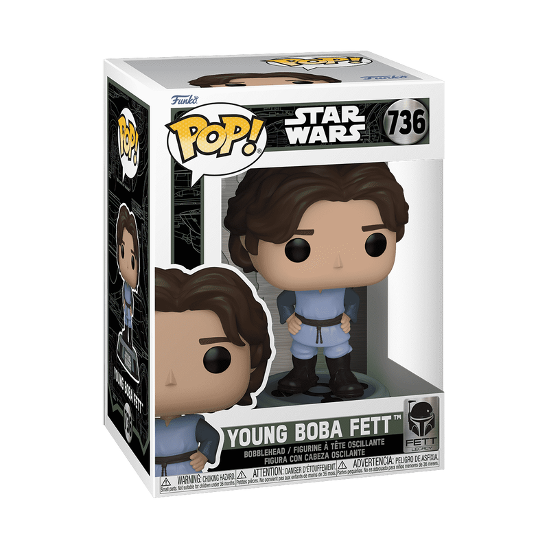 Funko pop star wars young boba fett 736