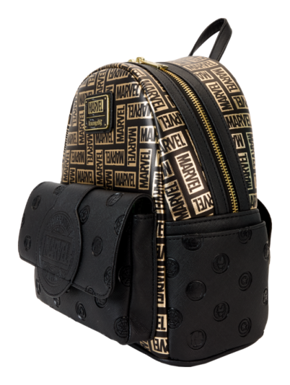 Loungefly 2025 marvel logo mini backpack