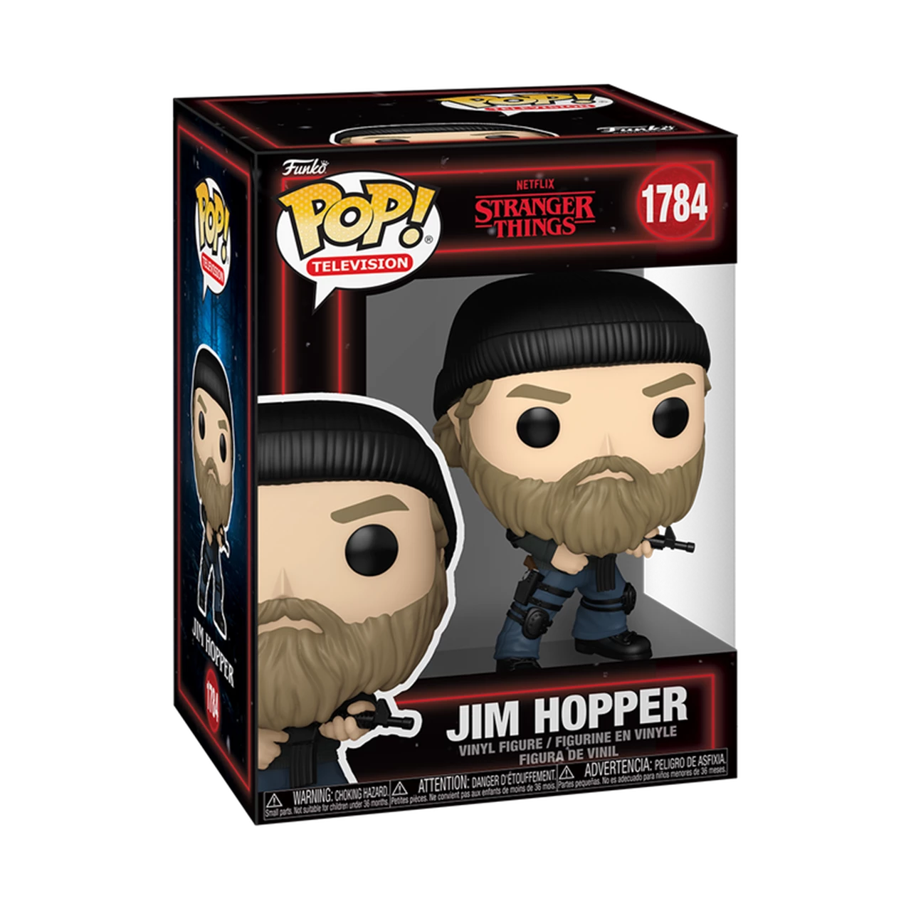 Funko pop stranger things Jim Hopper series 5 1784