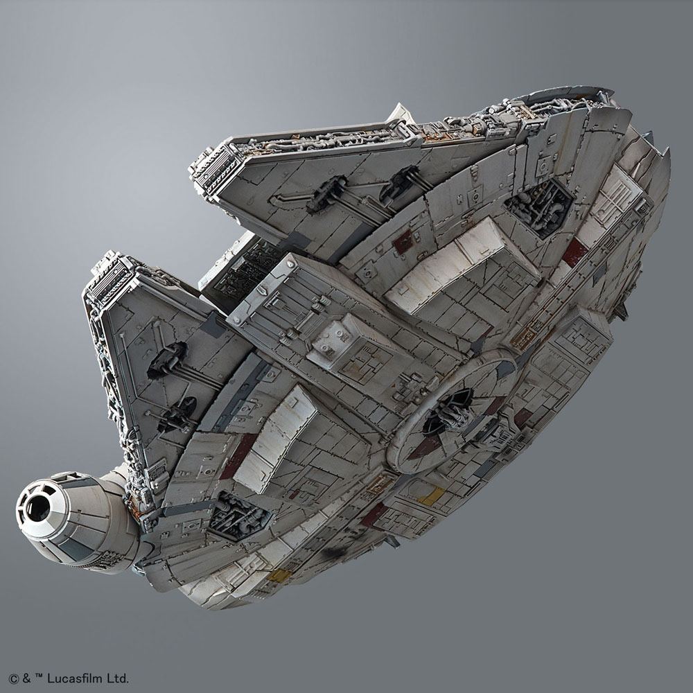 Star Wars millennium falcon model kit one only