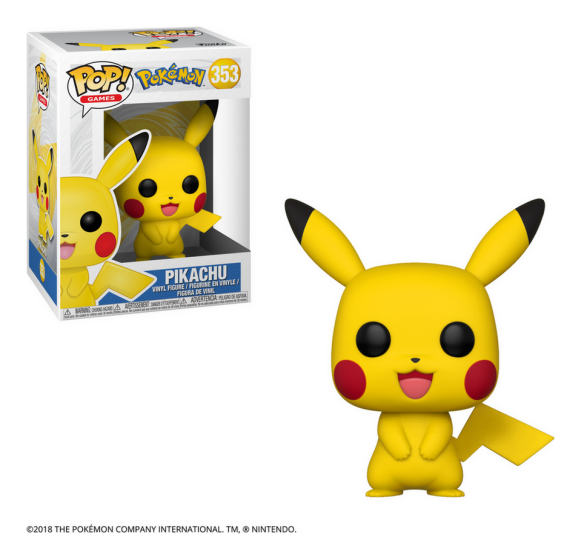 Funko Pop! Vinyl - Pokemon S1 - Pikachu 553