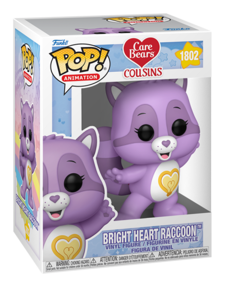 Pop! Vinyl - Care Bear Cousins - Bright Heart Raccoon £13.99 plus postage
