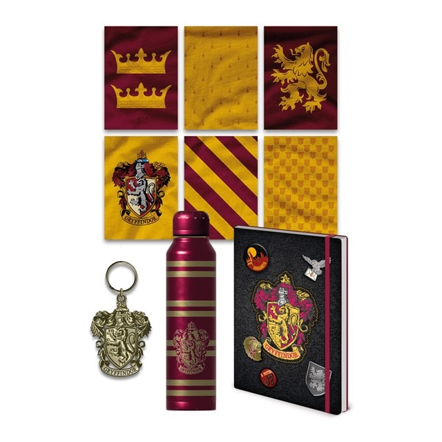 Harry Potter (Colourful Crest Gryffindor) Premium Gift Set