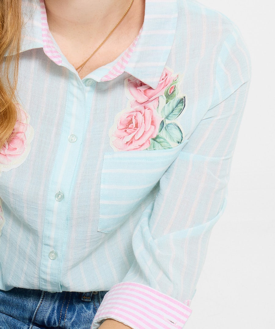 Joe browns summer 2026 Applique shirt free uk postage sizes 14 to 24