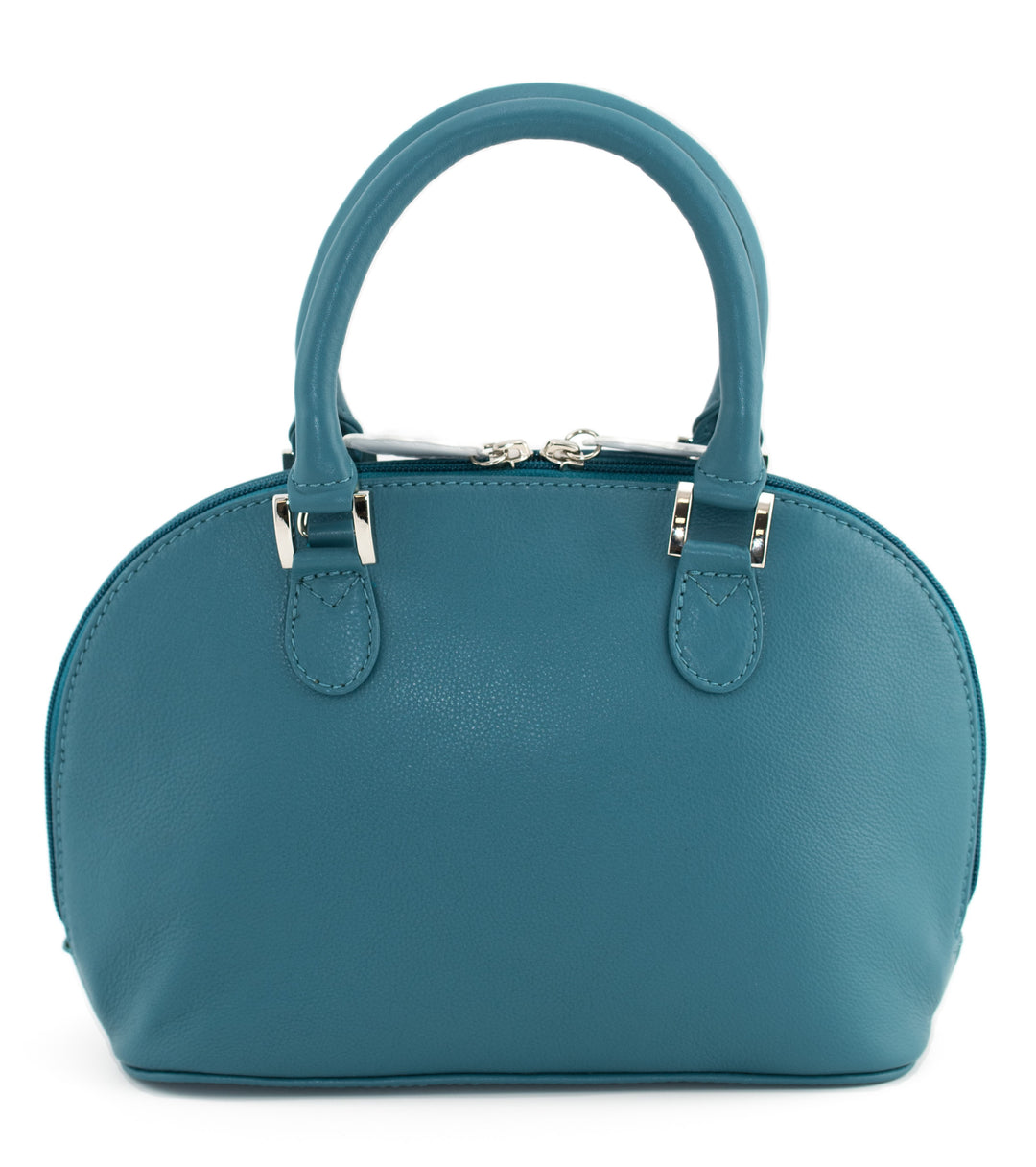 Mala Bella zip grab bag teal
