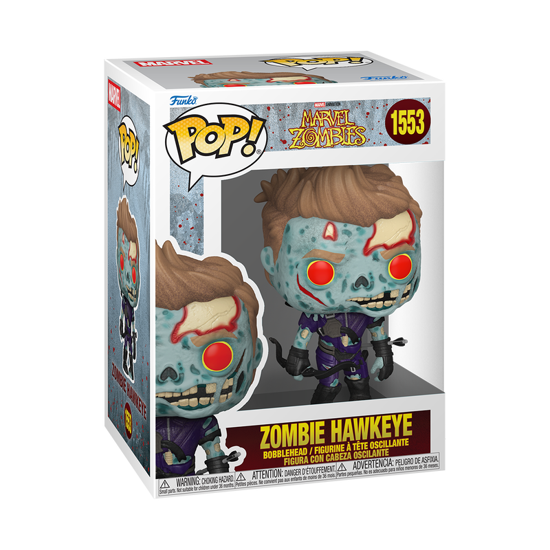 Funko pop zombie hawkeye 1553