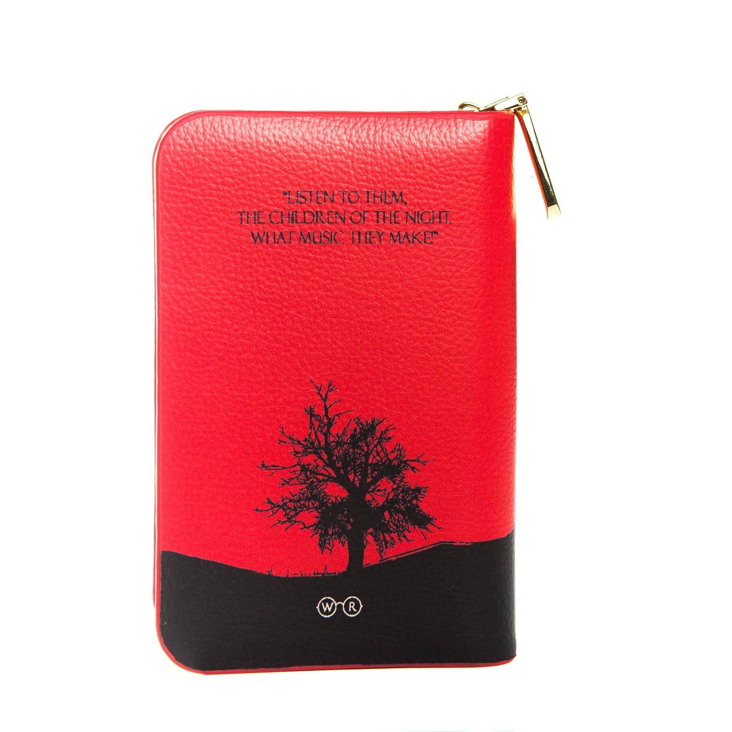 Well Read Company dracula zip around purse