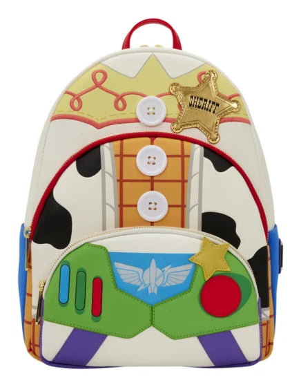 Loungefly 2026 Toy story 5 triple pocket backpack new in