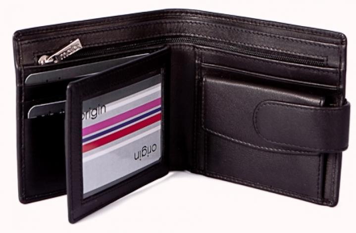 Mala Origin Tab Wallet with Coin Pocket & RFID Protection brown