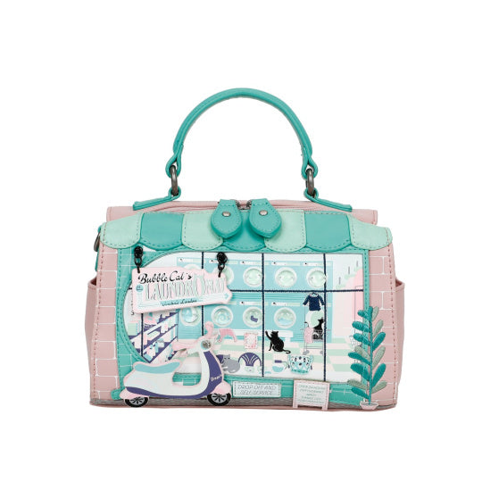 Vendula london 2025 Bubble Cats Laundromat hollis bag