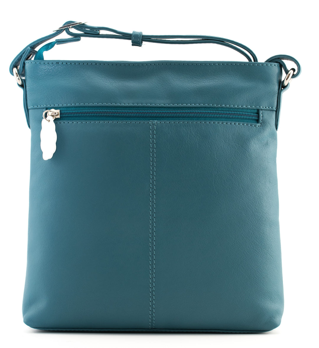 Mala Bella head crossbody bag teal