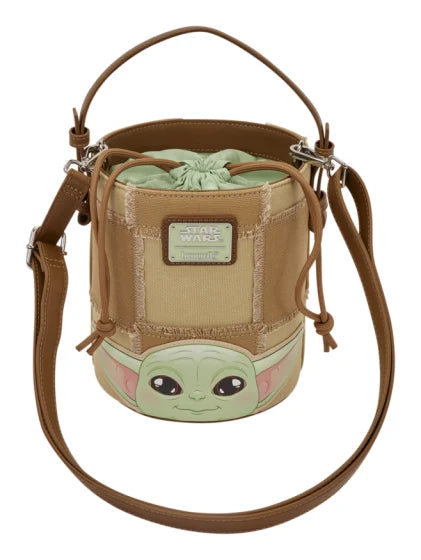 Loungefly 2026 - Star Wars The Mandalorian Grogu & Anzellan Crossbody Bag